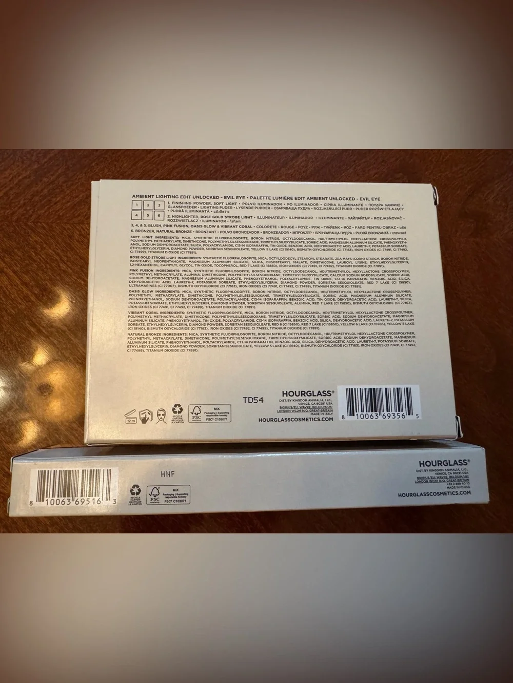 Hourglass new box